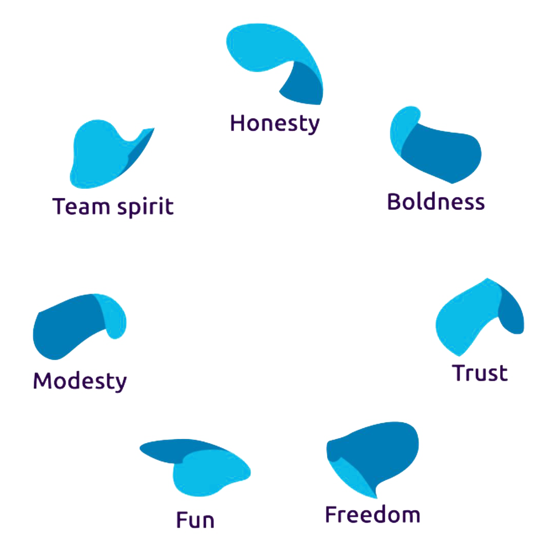 Capgemini Powerful Values diagram